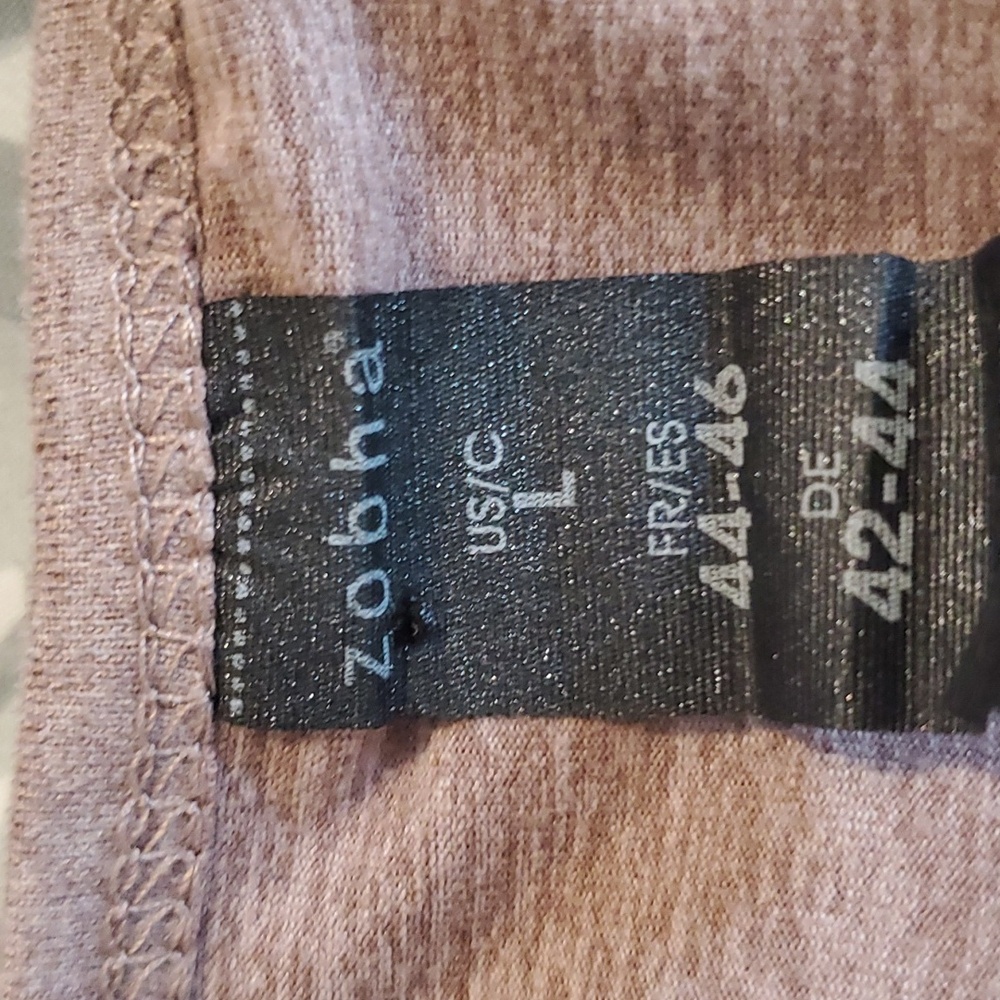 NWT ZOBHA Ruched Front Top - Picture 3 of 11